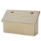 Unfinished Wood Letter/Mail Box. Fully Assembled & Ready to Decorate With Paint, Stain, Markers & More, Great For Kids Play Mailbox, Sandpaper Included